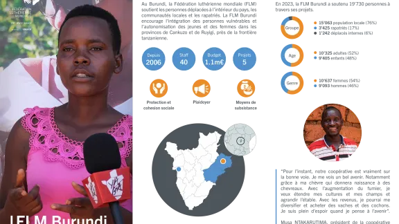 LWF Burundi Fact Sheet 2024 cover
