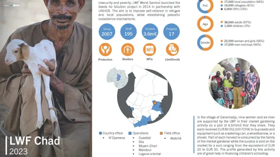 LWF Chad Fact Sheet 2023 cover